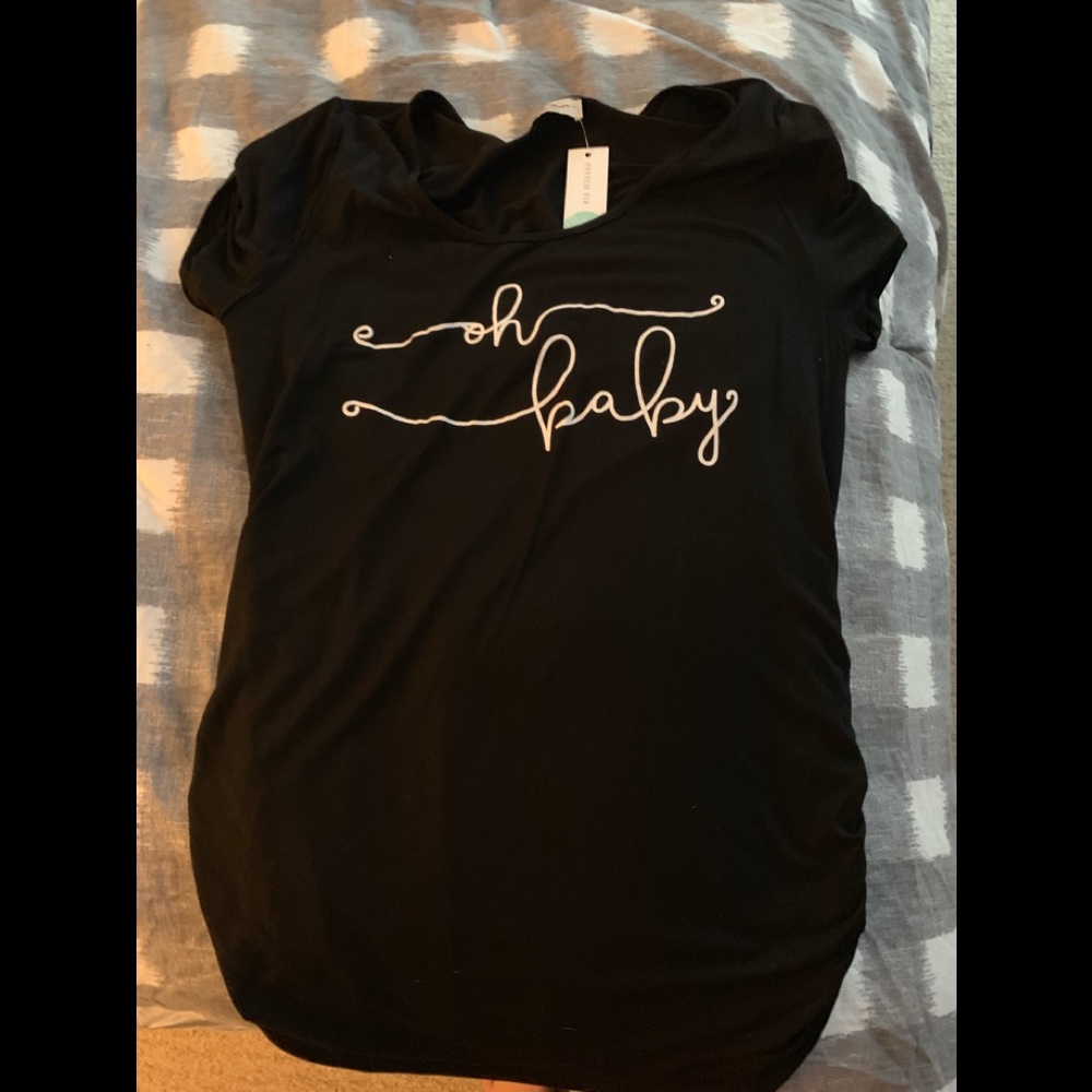 COPY - Oh baby maternity t shirt NWT